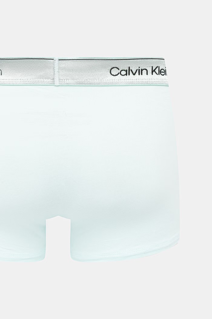 Calvin Klein Underwear boxeri pentru bărbați, din bumbac cu elastan pachet de 3 LV00NB4575 verde