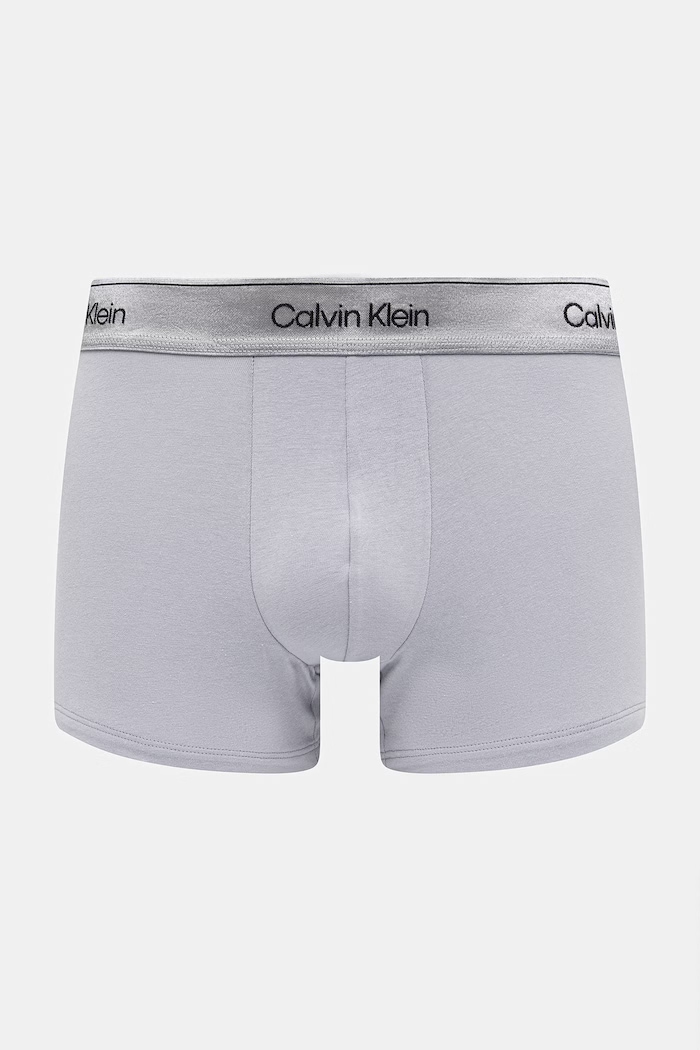 Calvin Klein Underwear boxeri pentru bărbați, din bumbac cu elastan pachet de 3 LV00NB4575 verde SS26