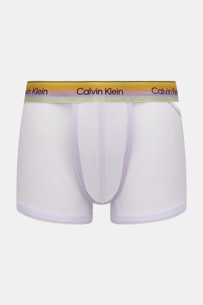Calvin Klein Underwear εφαρμοστά μποξεράκια Ανδρικά μωβ LV00NB4595