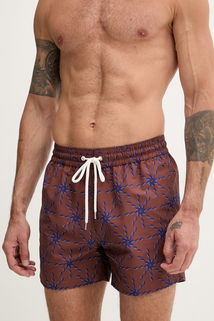 Frescobol Carioca férfi fürdőnadrág 2798.948 barna SS26