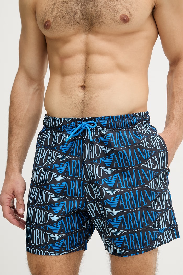 Emporio Armani Underwear szorty kąpielowe męskie EM000583.AF20442 niebieski SS26