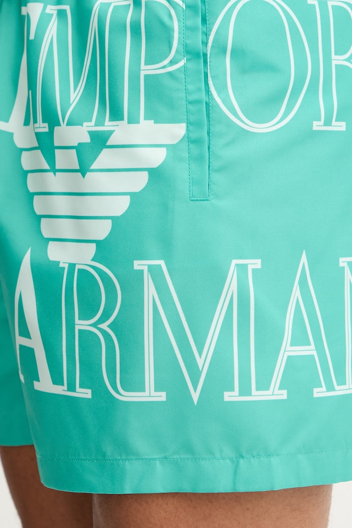 Plavkové šortky Emporio Armani Underwear zelená EM000583.AF20434