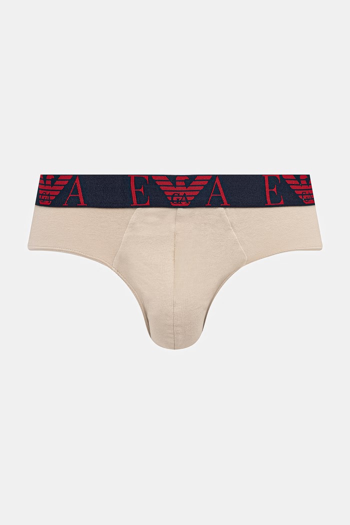 Slipy Emporio Armani Underwear 3-pak červená EM000258.AF20668