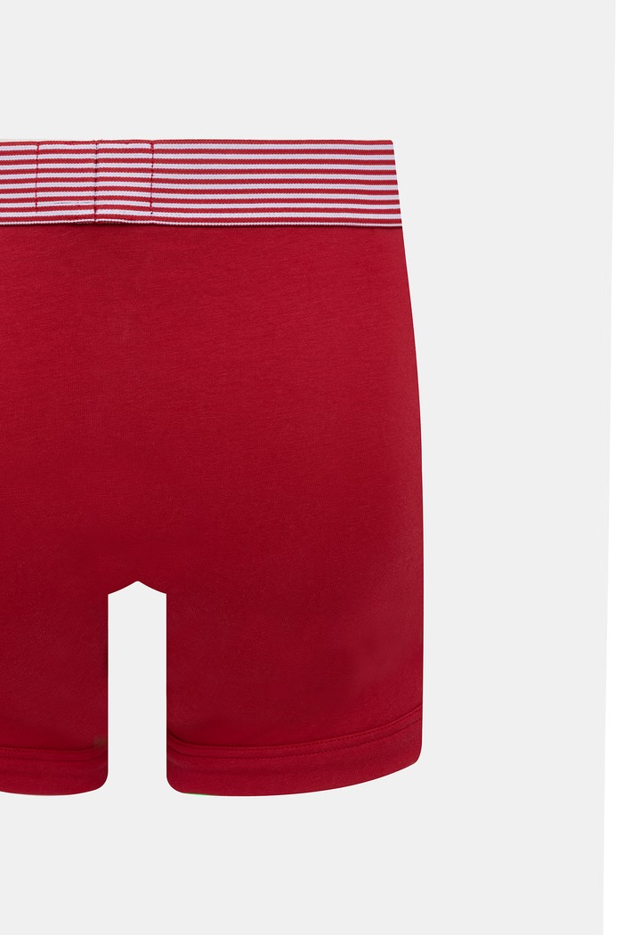 Emporio Armani Underwear pánske bavlnené boxerky s elastanom 2-pak červená EM000254.AF18884