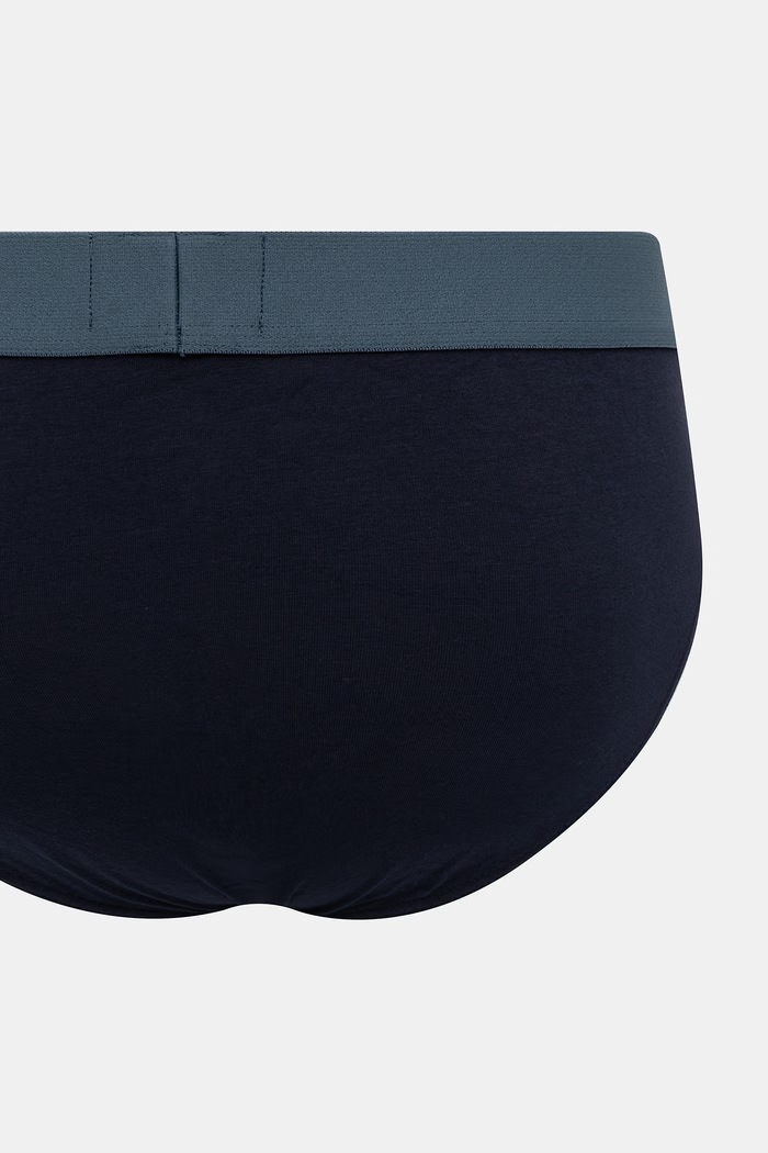 Emporio Armani Underwear Slip pentru bărbați, din bumbac cu elastan pachet de 2 EM000251.AF18881 bleumarin