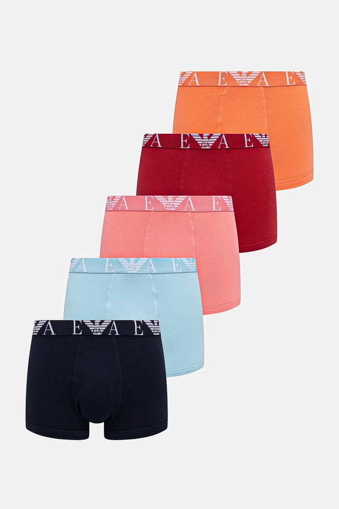 Emporio Armani Underwear boxerky pánske 5-pak červená EM003793.AF19898