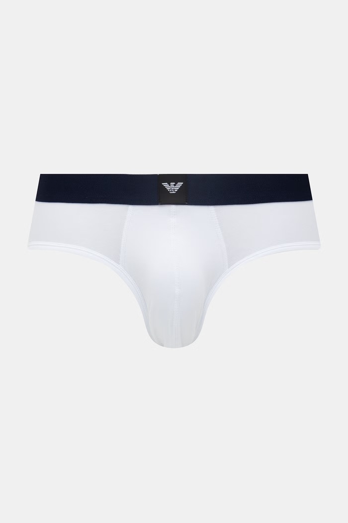 Emporio Armani Underwear slipy 3-pack granatowy EM002154.AF20673