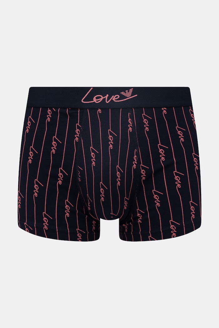 Odzież Emporio Armani Underwear bokserki 2-pack EM001014.AF19049 granatowy