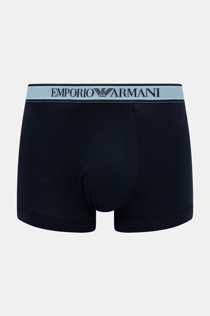 Emporio Armani Underwear boxeri mulați pentru bărbați pachet de 3 EM000370.AF20669 bleumarin SS26