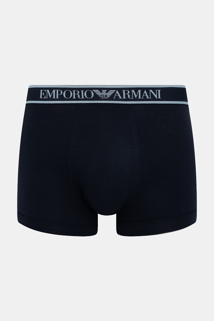 Emporio Armani Underwear boxeri mulați pentru bărbați pachet de 3 bleumarin EM000370.AF20669