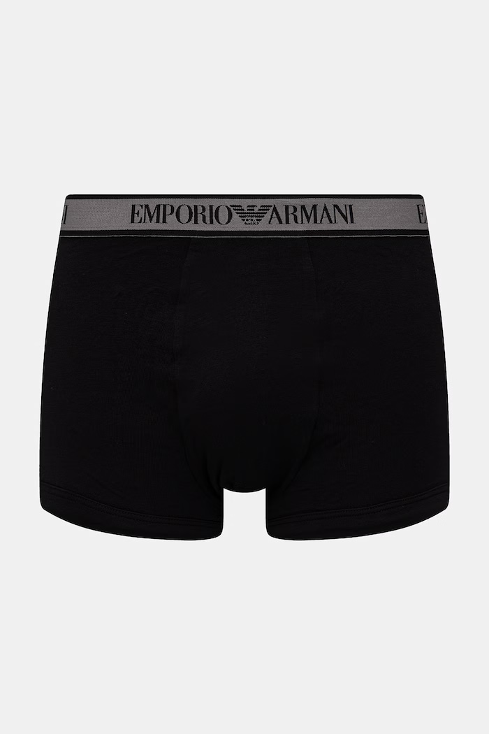 Oblečenie Emporio Armani Underwear priliehavé boxerky pánske 3-pak EM000259.AF20669 čierna