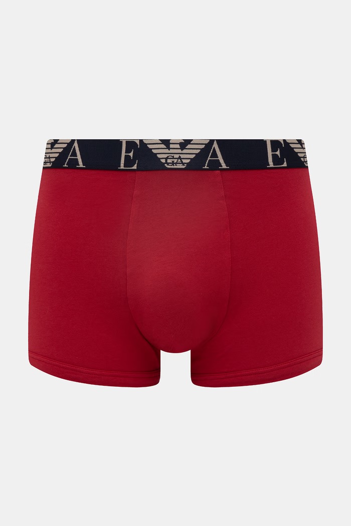 Odzież Emporio Armani Underwear bokserki 3-pack EM000259.AF20668 czerwony