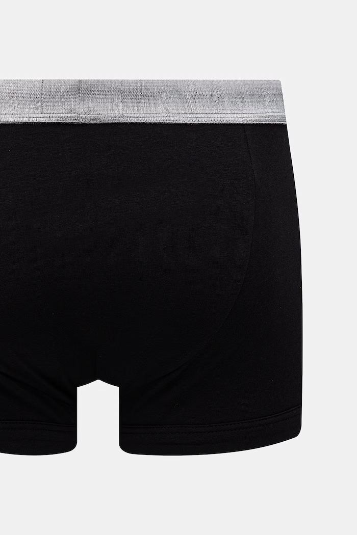 Emporio Armani Underwear boxeri pentru bărbați, cu bumbac pachet de 3 EM000259.AF18886 negru