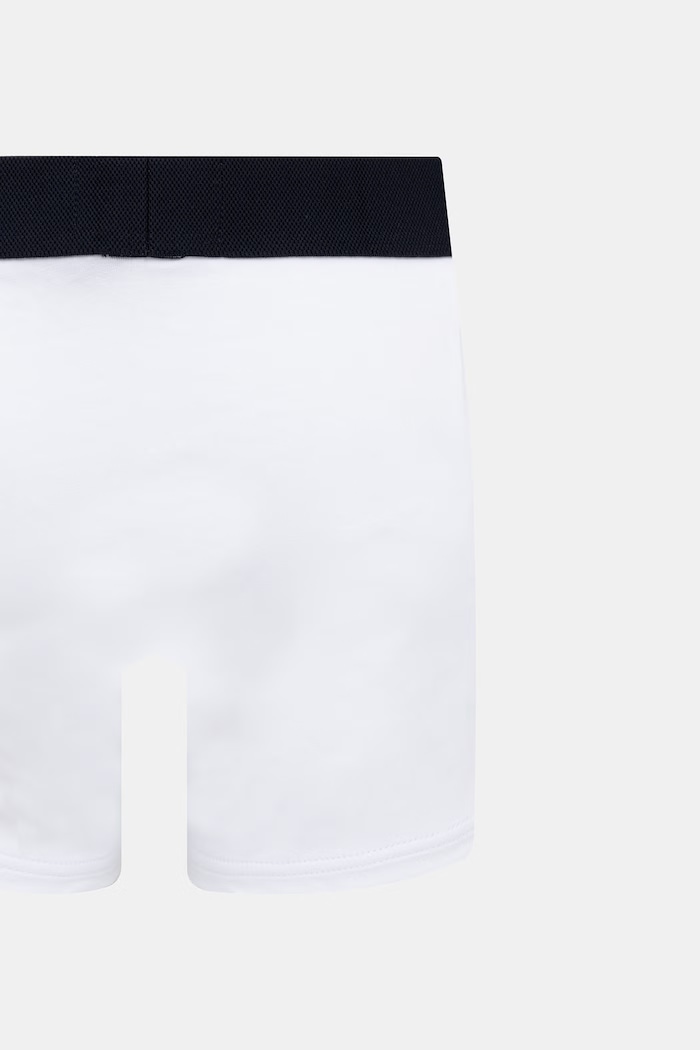 Pánske bavlnené boxerky s elastanom Emporio Armani Underwear 2-pak EM000252.AF18881 tmavomodrá