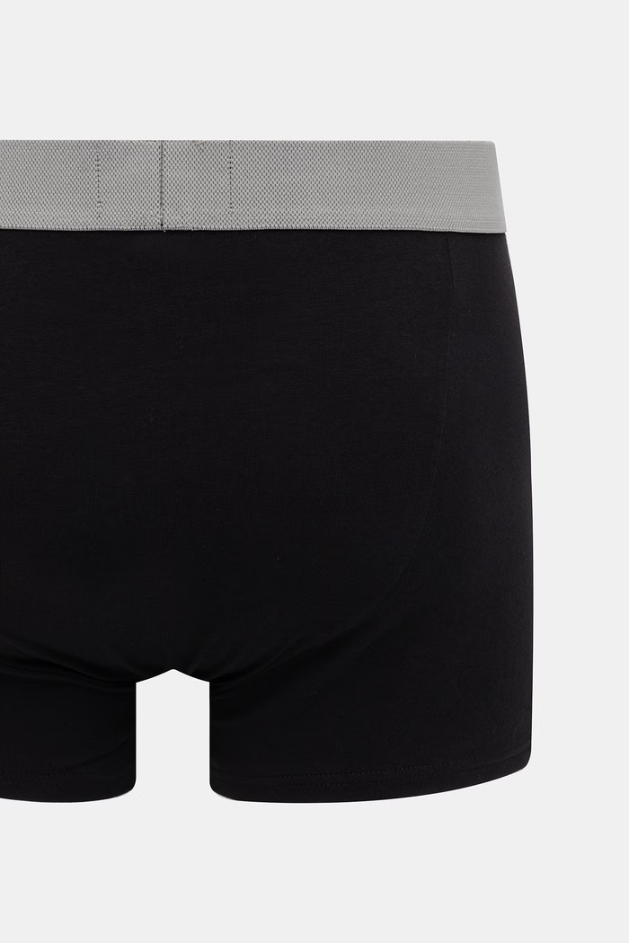 Emporio Armani Underwear boxeri pentru bărbați, din bumbac cu elastan pachet de 2 negru EM000252.AF18881