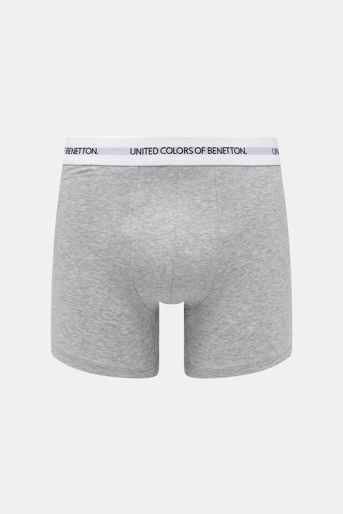 Îmbrăcăminte United Colors of Benetton boxeri pentru bărbați pachet de 3 3OP82X01R negru