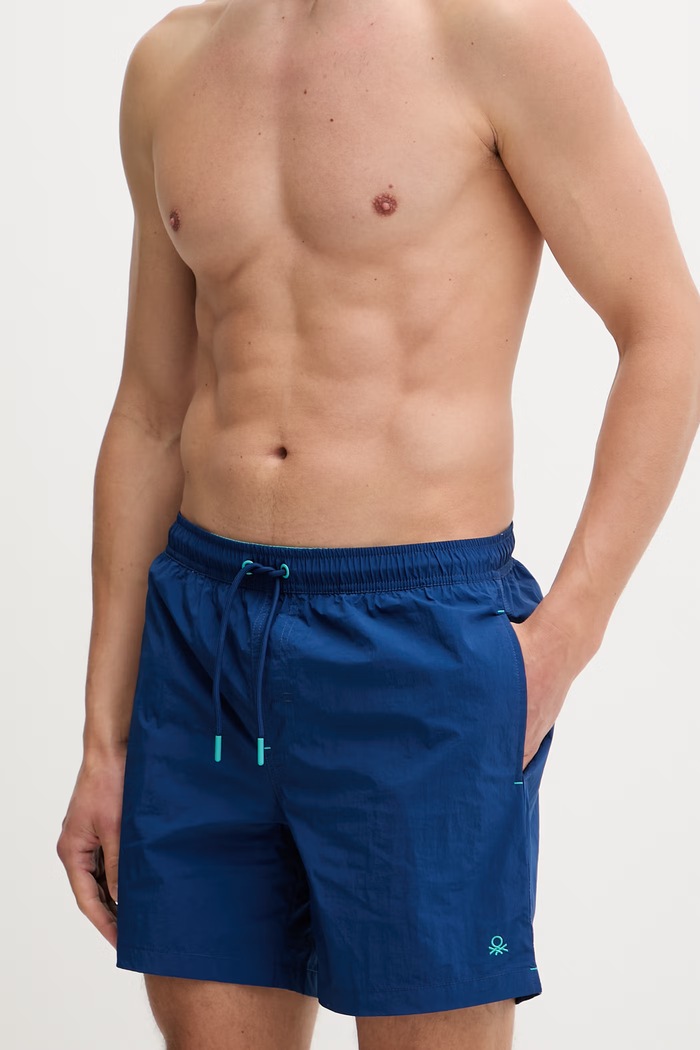 United Colors of Benetton σορτς μαγιό ανδρικά 57EH6X00V σκούρο μπλε SS26