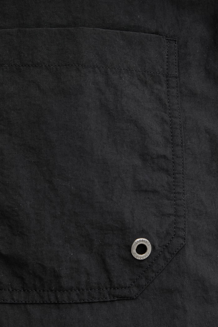 AllSaints pantaloni scurți de baie pentru bărbați ODYSSEY negru M022WE
