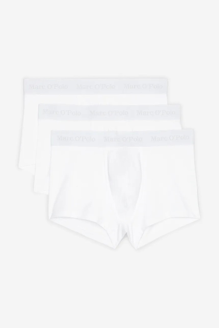 Boxerky Marc O'Polo 3-pak pletenina biela 10218300