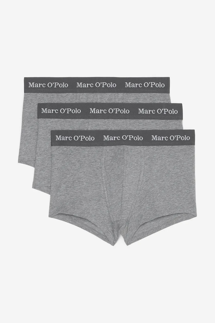 Boxerky Marc O'Polo 3-pak pletenina sivá 10218300