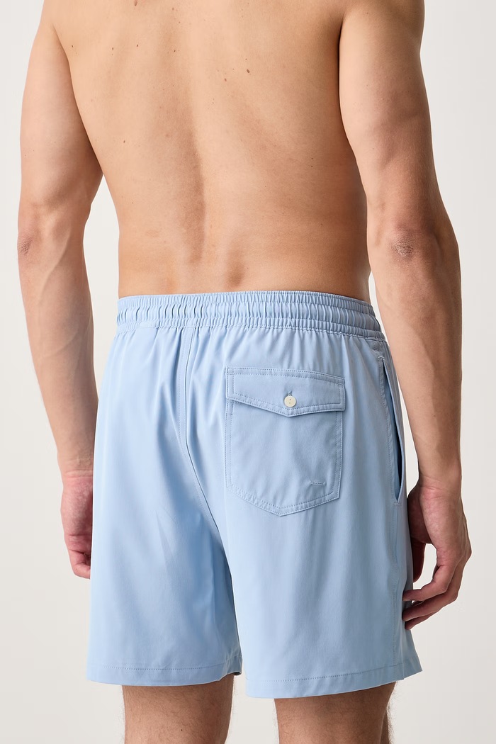 Oblečenie Polo Ralph Lauren Plavecké šortky pánske 710P07272 modrá