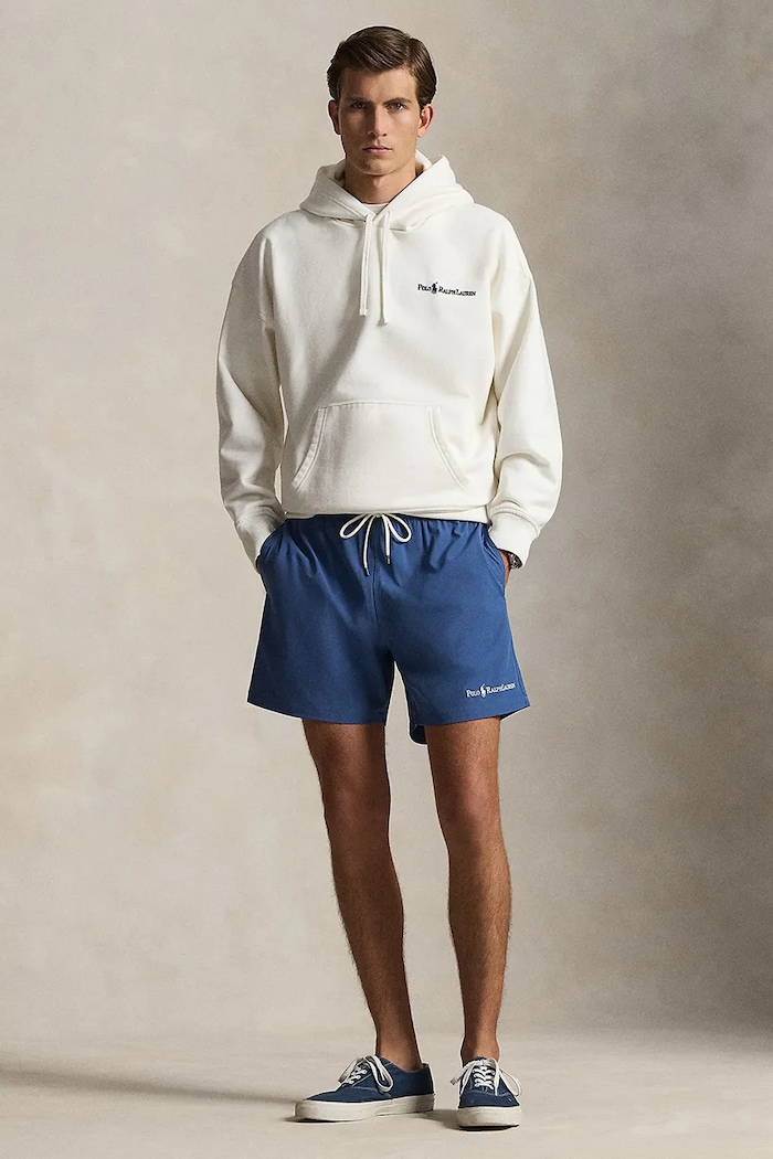 Oblečenie Polo Ralph Lauren plavecké šortky pánske 710P07272 modrá