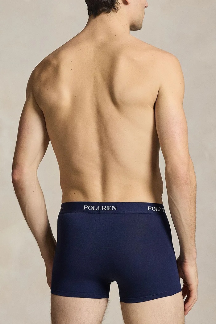 Ρούχα Μποξεράκια Polo Ralph Lauren 3-pack 714981412 σκούρο μπλε