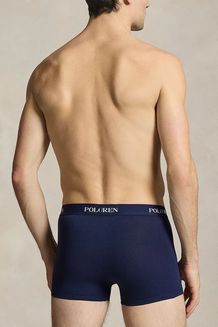 Ρούχα Μποξεράκια Polo Ralph Lauren 3-pack 714981412 σκούρο μπλε