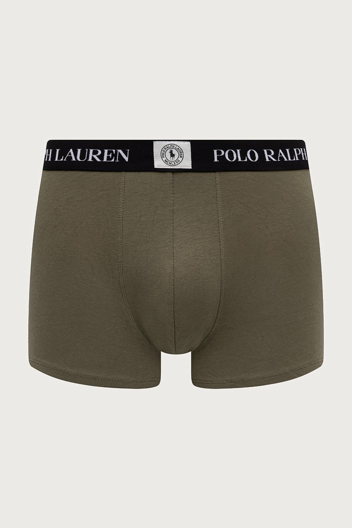 Polo Ralph Lauren boxer briefs cotton with elastane Men's 3-pack green 714981412