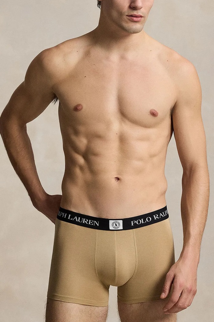 Μποξεράκια Polo Ralph Lauren 3-pack 714981412 μαύρο