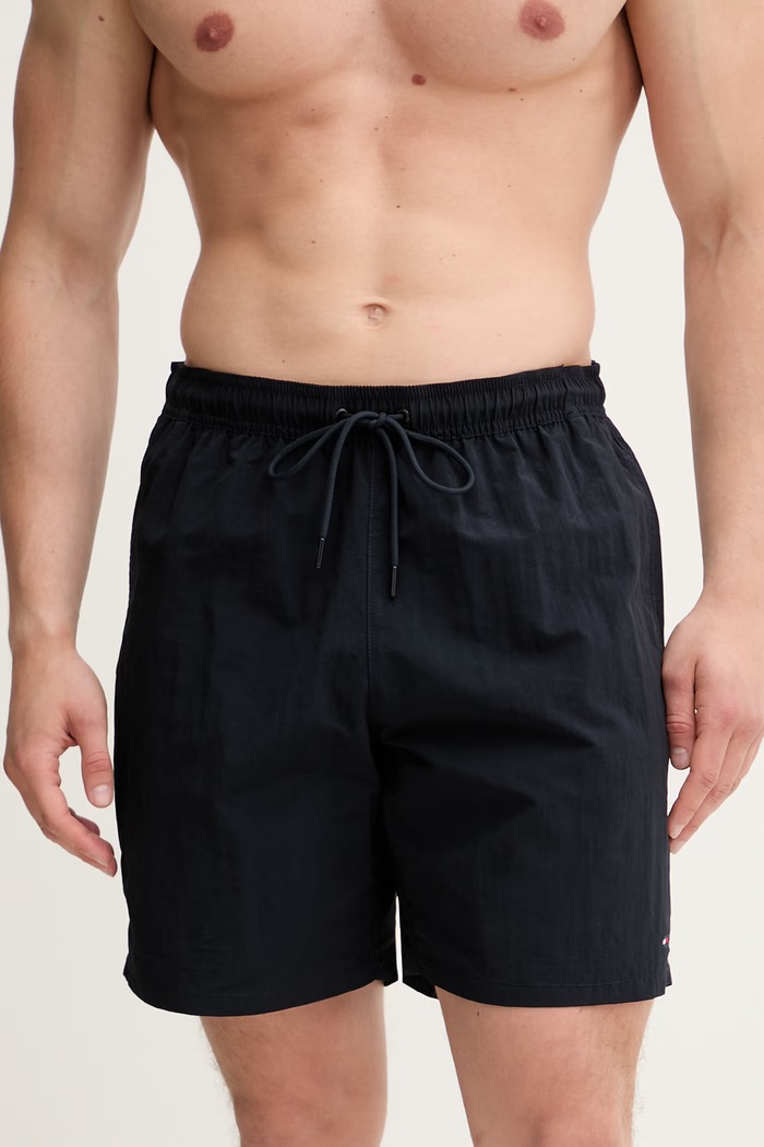 Tommy Hilfiger plavecké šortky pánske UM0UM03309 tmavomodrá SS26