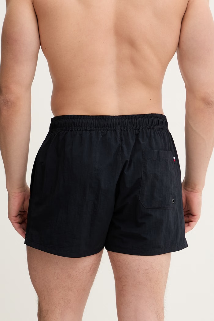Oblečenie Tommy Hilfiger plavecké šortky pánske UM0UM03731 tmavomodrá