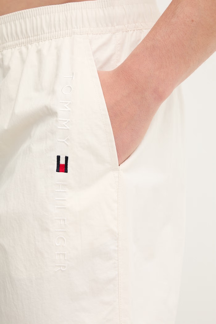 Tommy Hilfiger plavecké šortky pánske béžová UM0UM03748
