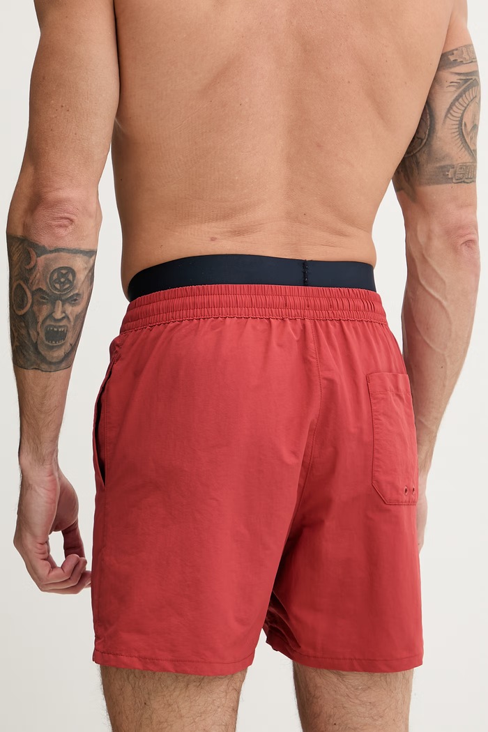 Îmbrăcăminte Tommy Hilfiger pantaloni scurți de baie pentru bărbați UM0UM03749 portocaliu