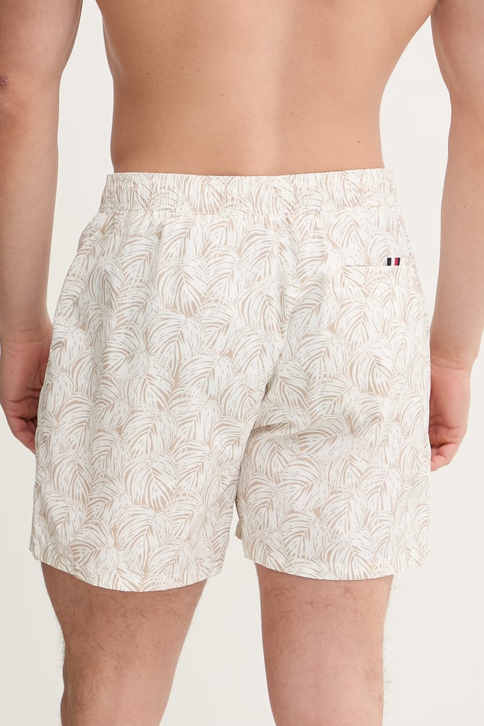 Oblečenie Tommy Hilfiger plavecké šortky pánske UM0UM03811 béžová