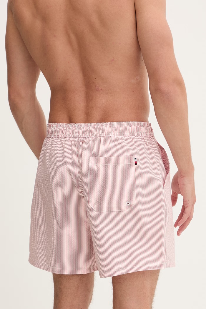 Odzież Tommy Hilfiger szorty kąpielowe męskie UM0UM03837 różowy