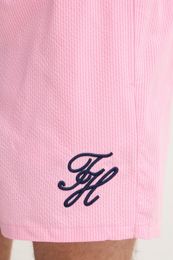 Tommy Hilfiger plavecké šortky pánske SUMMER ružová UM0UM03750