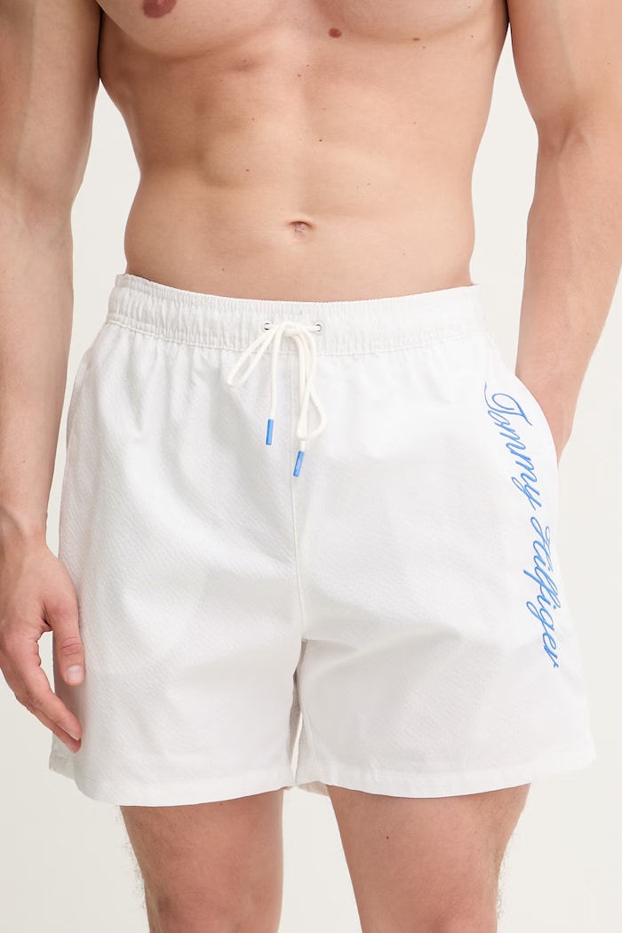 Tommy Hilfiger pantaloni scurți de baie pentru bărbați SUMMER UM0UM03857 bej SS26