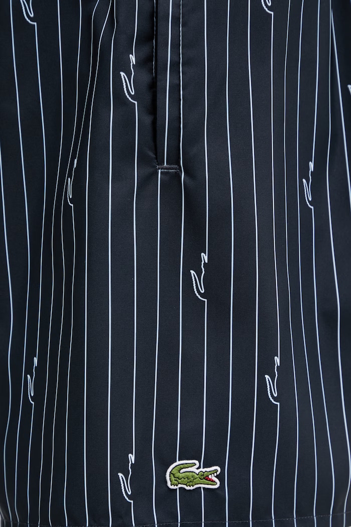 Lacoste plavecké šortky pánske modrá MH1849