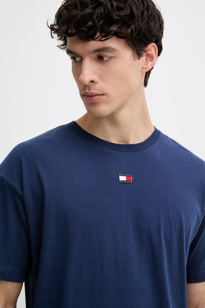 Tommy Hilfiger piżama dwuczęściowa męska bawełniana UM0UM03832 granatowy