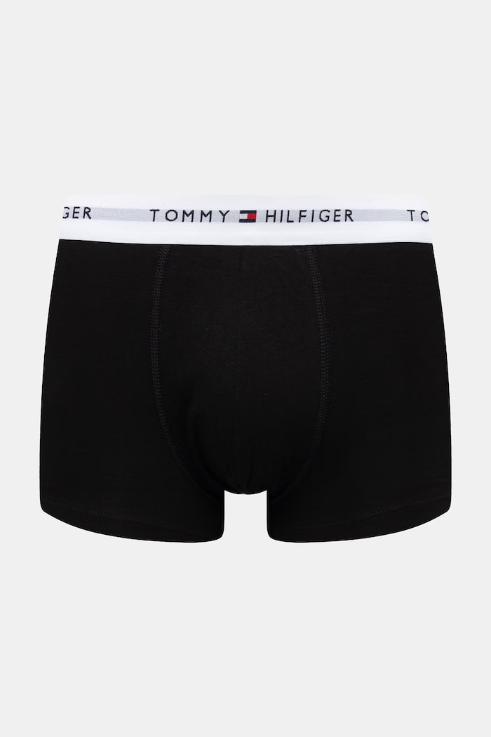 Tommy Hilfiger boxeri bărbați din bumbac cu elastan pachet de 3 gri UM0UM03752