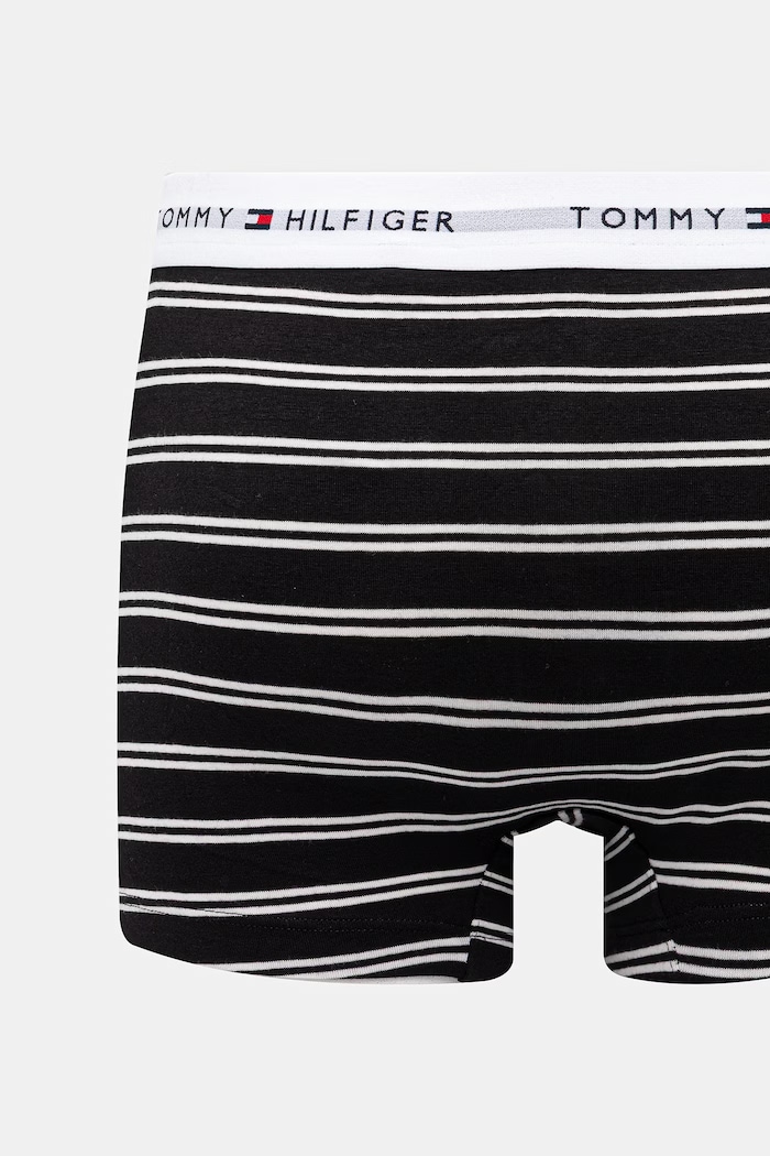 Tommy Hilfiger Boxeri bărbați din bumbac cu elastan pachet de 3 UM0UM03753 negru