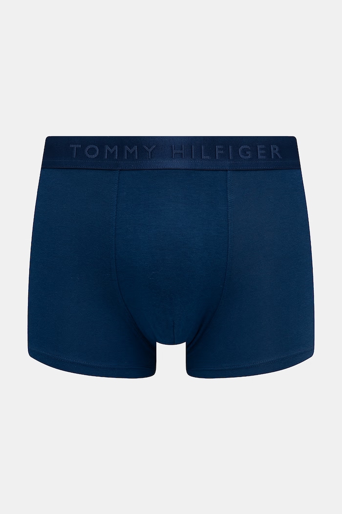 Îmbrăcăminte Tommy Hilfiger boxeri bărbați pachet de 3 UM0UM03755 bleumarin