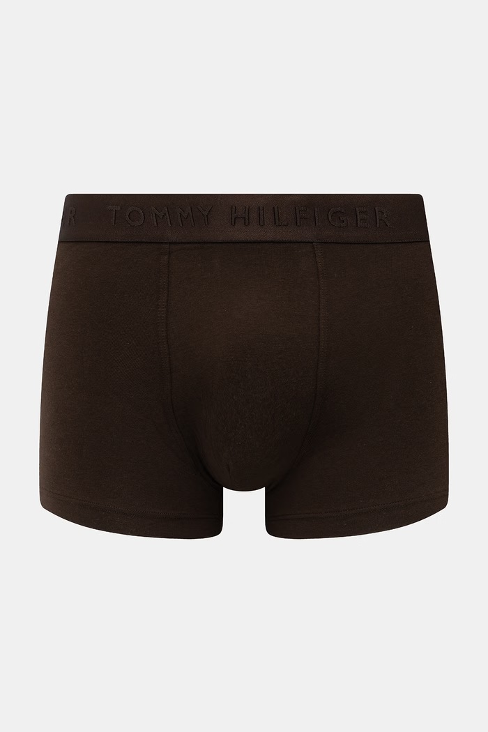 Îmbrăcăminte Tommy Hilfiger boxeri bărbați pachet de 3 UM0UM03755 maro