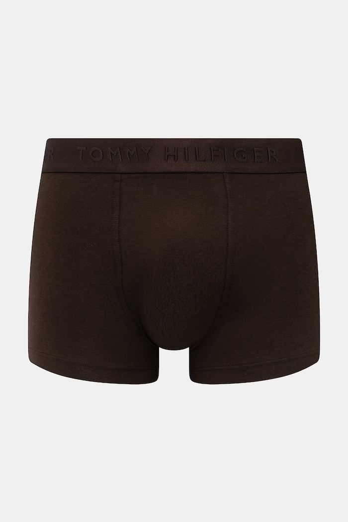 Îmbrăcăminte Tommy Hilfiger boxeri bărbați pachet de 3 UM0UM03755 maro