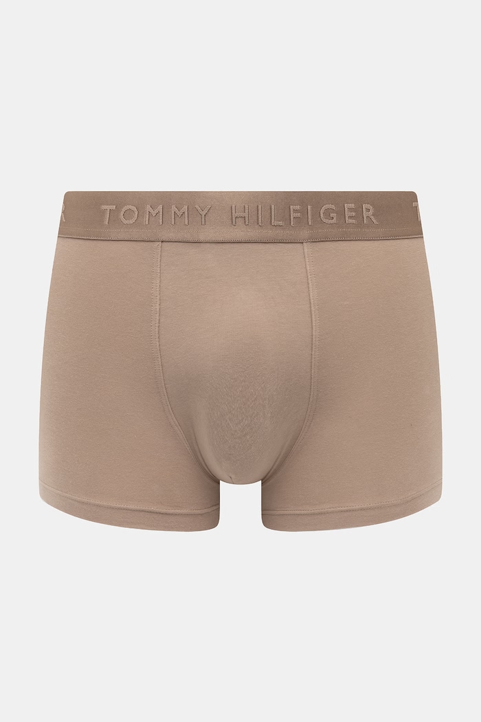Tommy Hilfiger boxeri bărbați pachet de 3 maro UM0UM03755