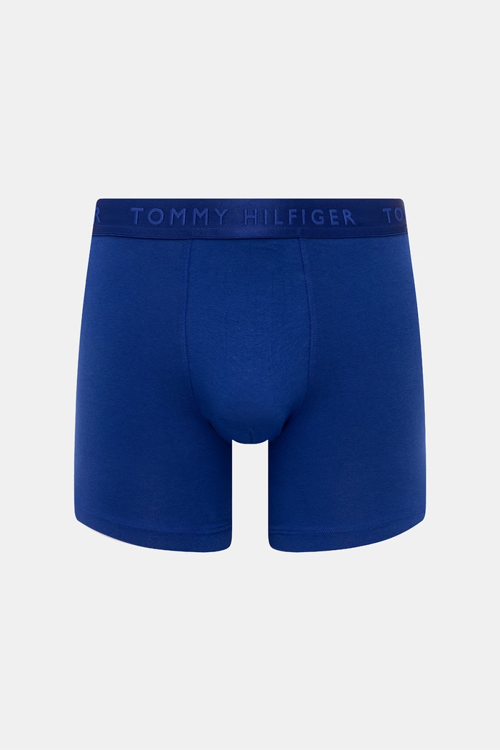 Îmbrăcăminte Tommy Hilfiger boxeri bărbați pachet de 3 UM0UM03756 albastru