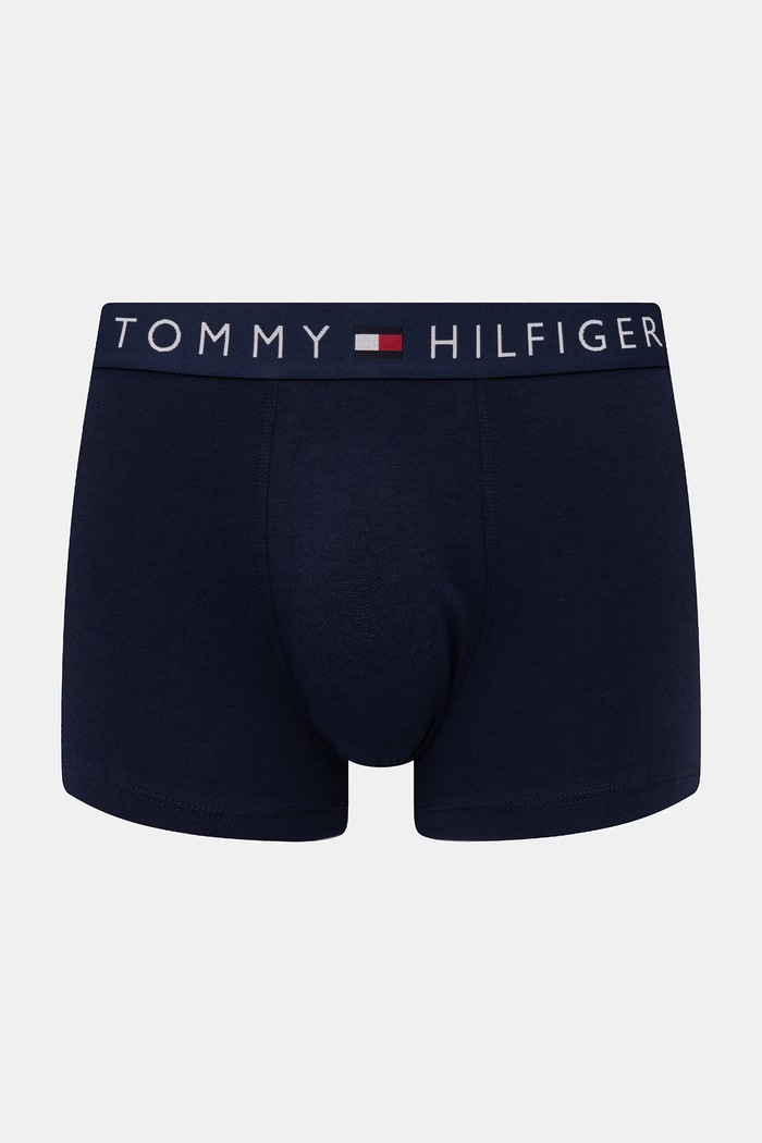 Tommy Hilfiger boxerky pánske s bavlnou 5-pak UM0UM03765 modrá