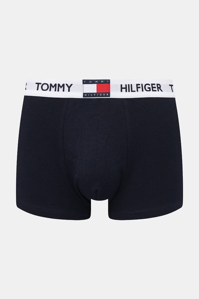 Tommy Hilfiger boxerky pánske bavlnené s elastanom 3-pak červená UM0UM03835