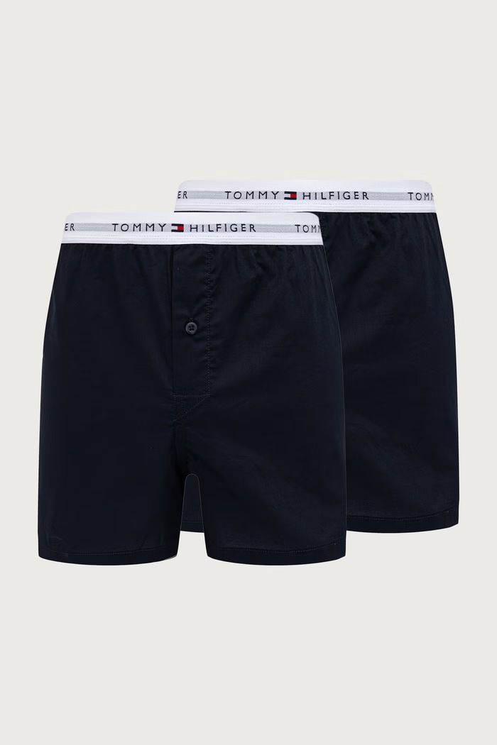 Tommy Hilfiger μποξεράκι ανδρικό βαμβακερό 2-pack μαύρο UM0UM03871